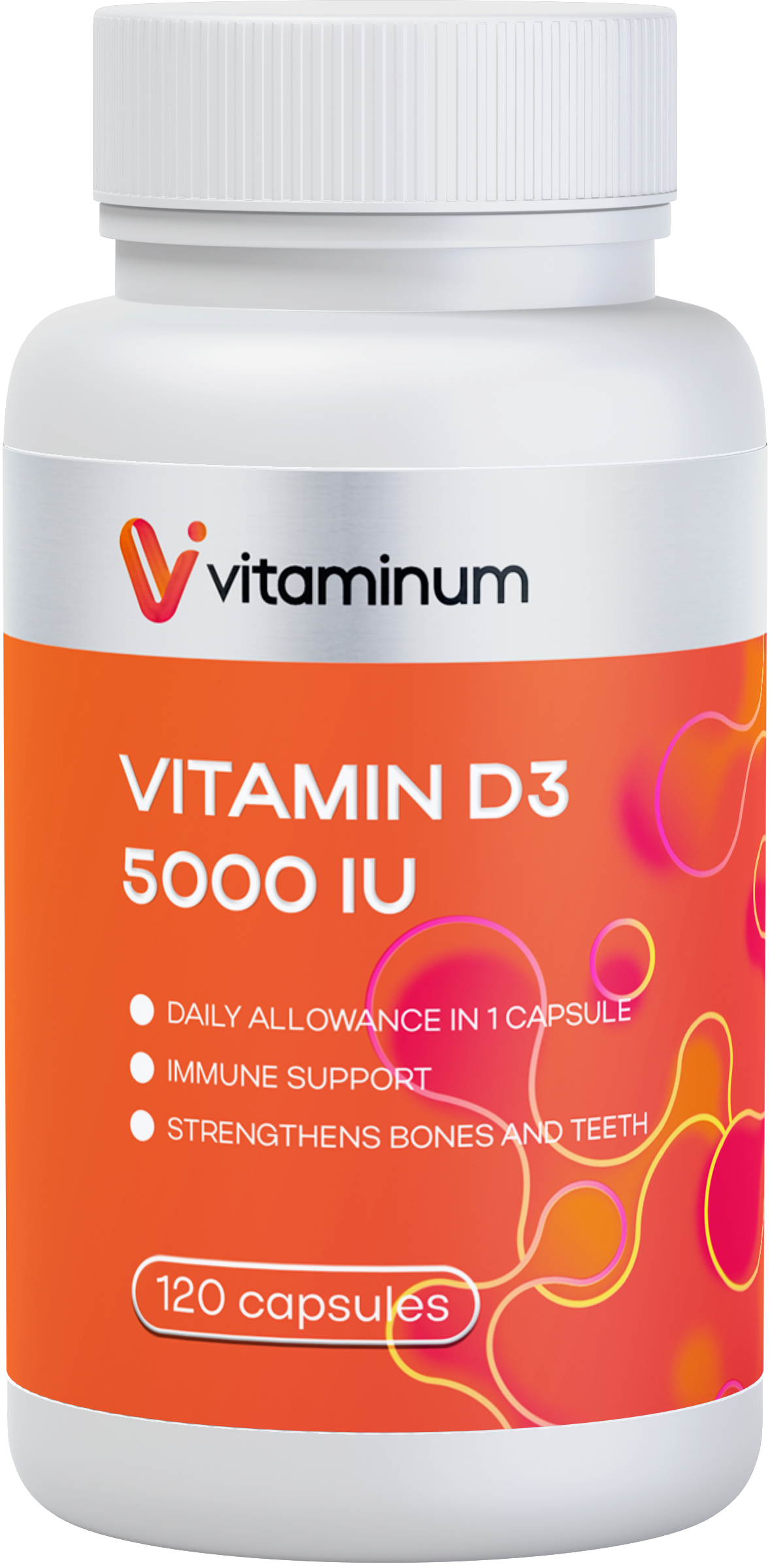  Vitaminum ВИТАМИН Д3 (5000 МЕ) 120 капсул 260 мг  в Тосно